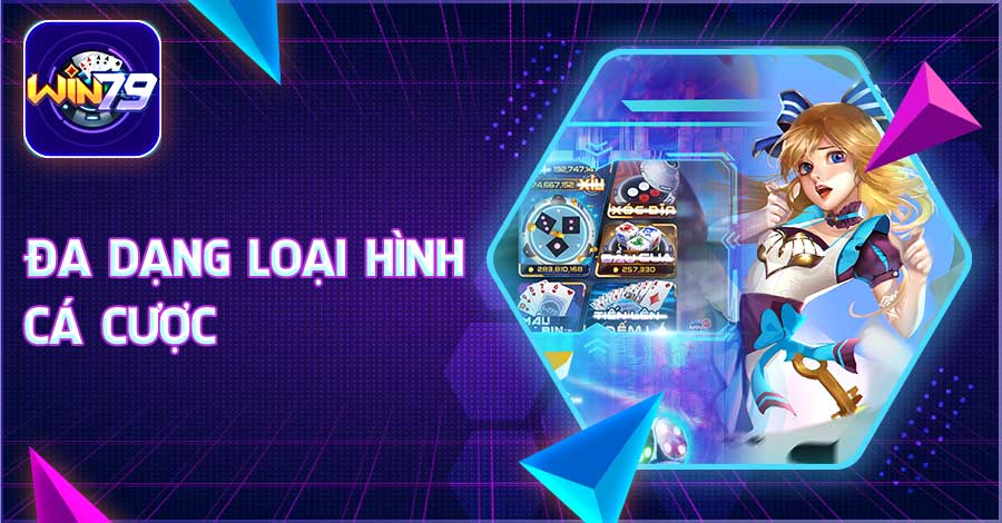 Kho game cá cược đa dạng